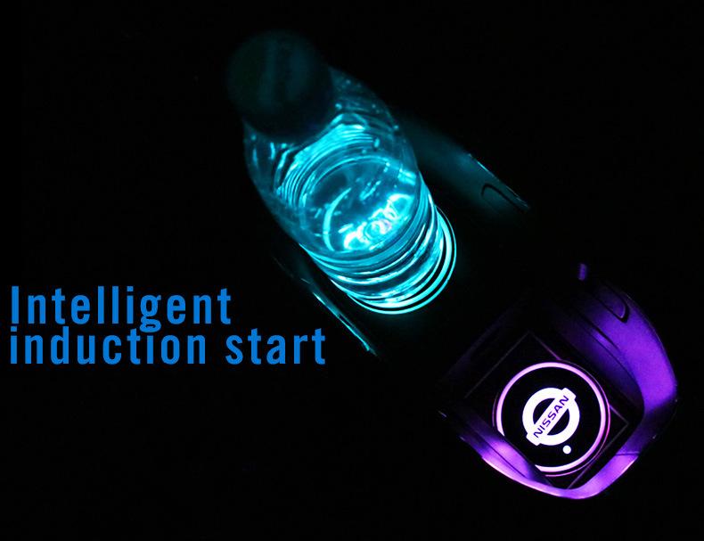 LED car light up coaster