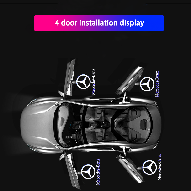 Welcome LED Car Logo Lights Fit for All Model