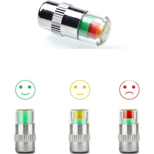 Suitable For All Types Of Vehicles - Tire Pressure Monitor 3 Color Eye Alert
