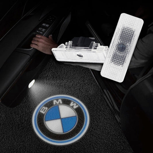 LED Car Door Projector Fit BMW Welcome Car logo Light Wireless