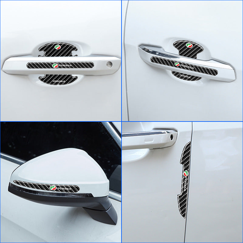 (8PCS)Car Door Handle Cup Protector ,black