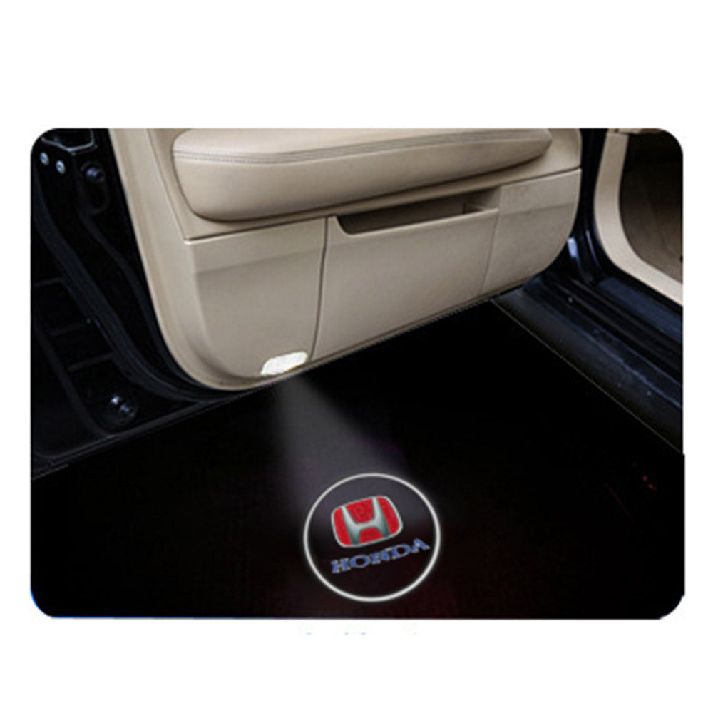 LED Car Door Projector Fit Honda Welcome Car logo Light Wireless