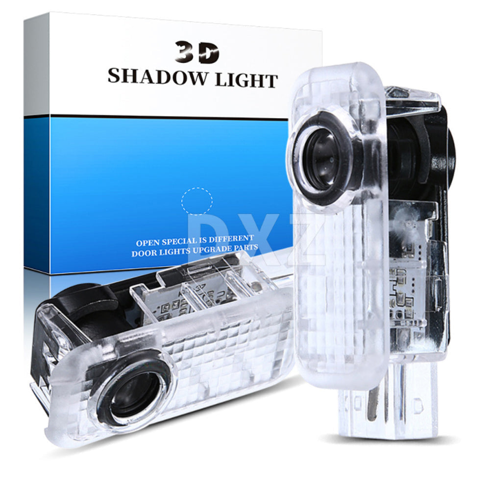 LED Car Door Projector Fit Audi Welcome Car logo Light Wireless #2