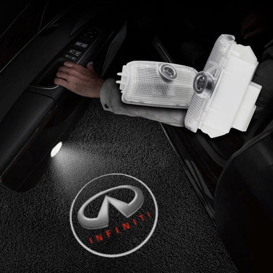LED Car Door Projector Fit Infiniti Welcome Car logo Light Wireless