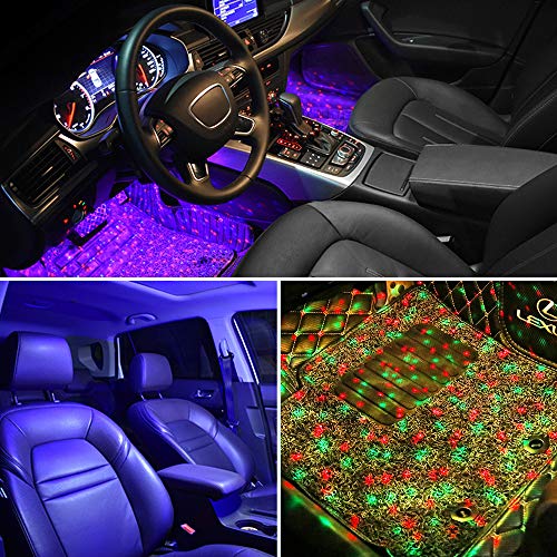 Wireless Lamps Strip Multi Color Music Sound Sync Car RGB Interior Lights