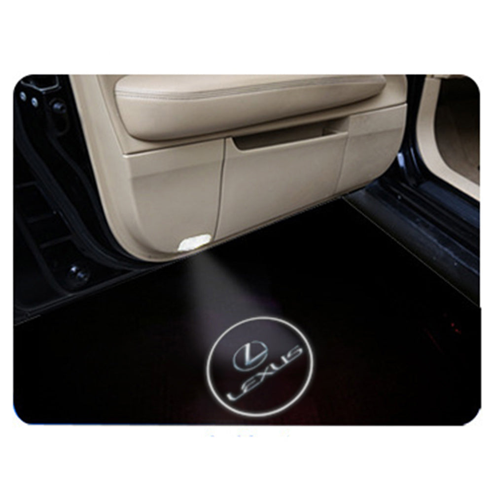 Proyector LED para puerta de coche, luz inalámbrica con logotipo de bienvenida para Lexus