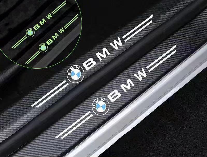 Car glow-in-the-dark door sill strip ( 4PCS )