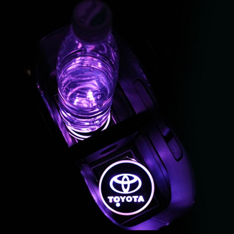LED car light up coaster