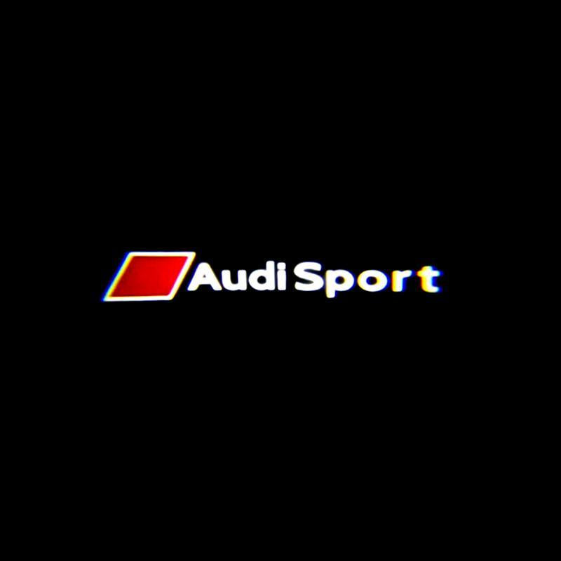 Luces de bienvenida del proyector del logotipo de la puerta del coche LED de la serie Audi