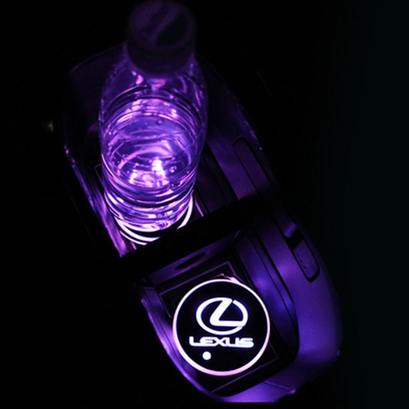 LED car light up coaster