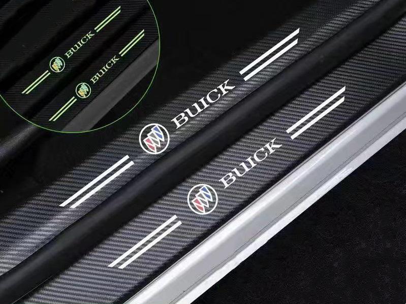 Car glow-in-the-dark door sill strip ( 4PCS )
