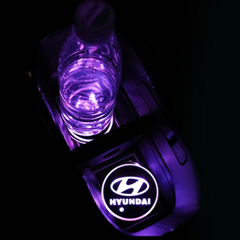 LED car light up coaster