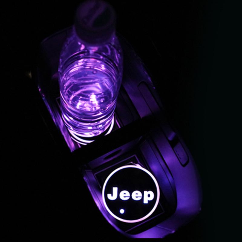 LED car light up coaster