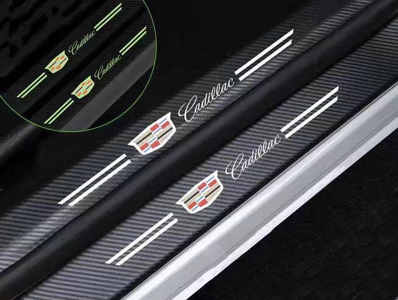 Car glow-in-the-dark door sill strip ( 4PCS )