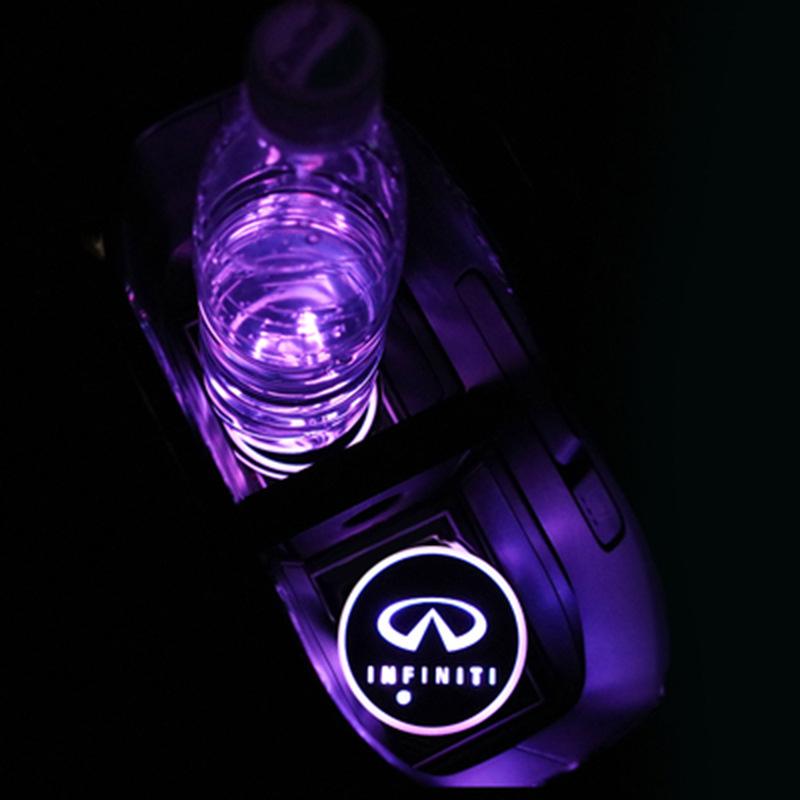 LED car light up coaster
