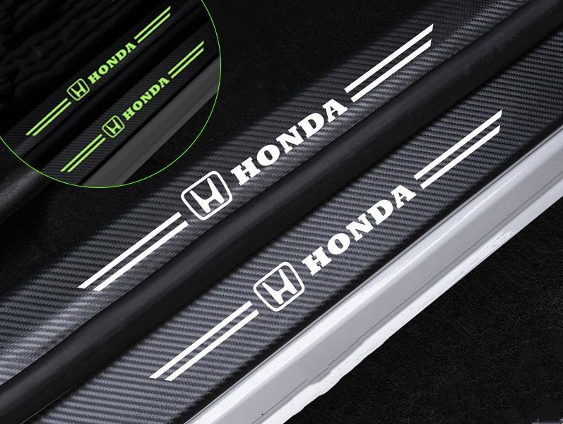Car glow-in-the-dark door sill strip ( 4PCS )