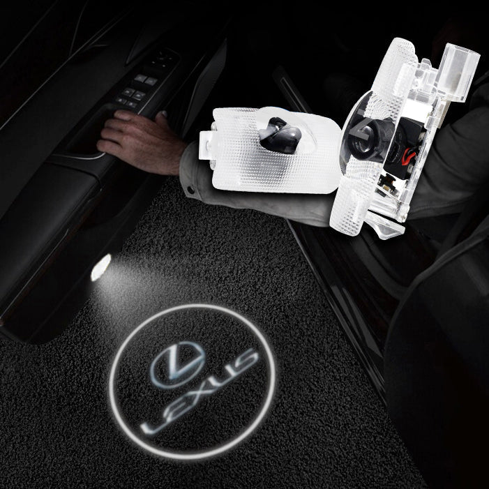 Proyector LED para puerta de coche, luz inalámbrica con logotipo de bienvenida para Lexus