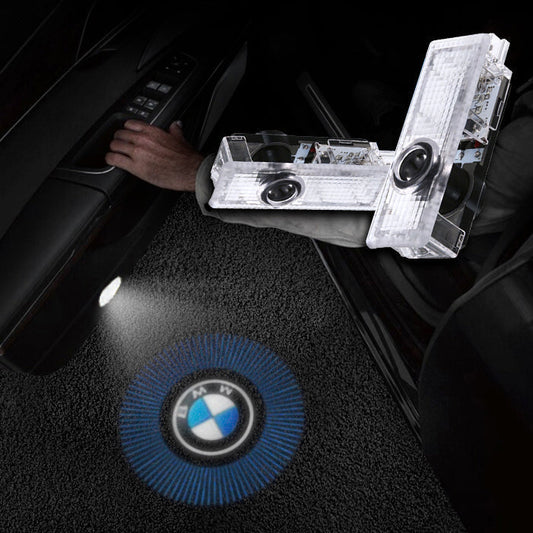 LED Car Door Projector Fit BMW Welcome Car logo Light Wireless #2