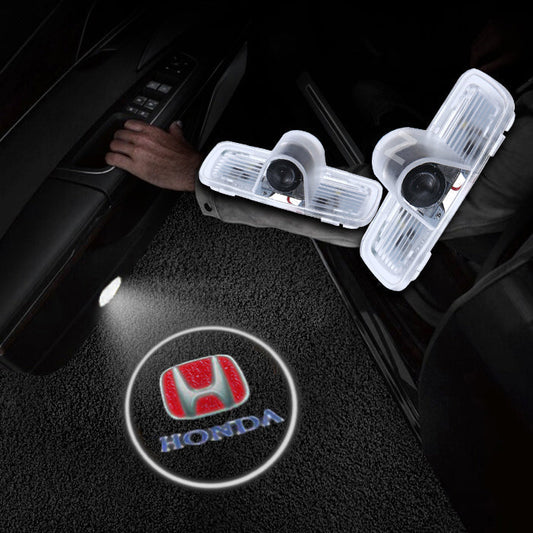 LED Car Door Projector Fit Honda Welcome Car logo Light Wireless
