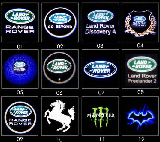 Land Rover Series LED Car Door Logo Projector Welcome Lights