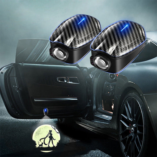 Wireless Charge Car LED Projector Lights For All Car