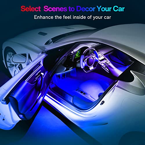 LED Lights for Car Ultra Bright Music Sync