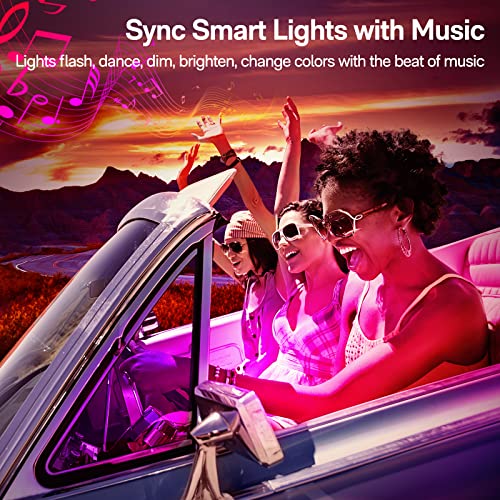 LED Lights for Car Ultra Bright Music Sync