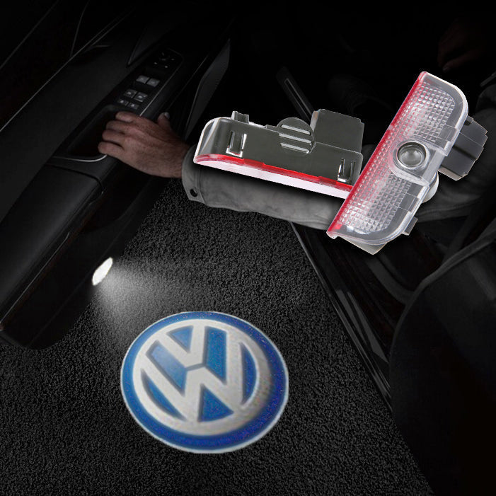 LED Car Door Projector Fit Volkswagen Welcome Car logo Light Wireless