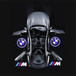 Luces de bienvenida del proyector del logotipo de la puerta del coche LED de la serie BMW 