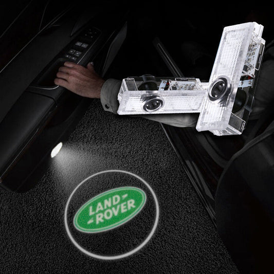 LED Car Door Projector Fit Land Rover Welcome Car logo Light Wireless
