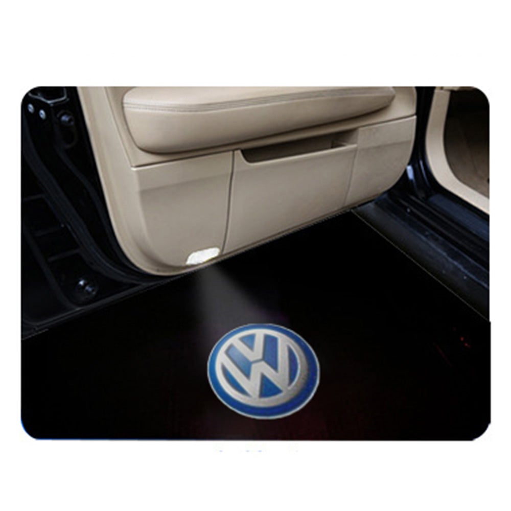 LED Car Door Projector Fit Volkswagen Welcome Car logo Light Wireless  #2
